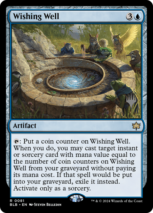 Wishing Well (PPBLB-081) - Bloomburrow Promos - for just $0.10! 