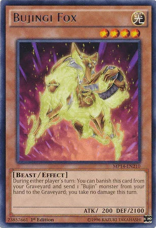 Bujingi Fox [MP14-EN210] Rare - for just $0.10! 