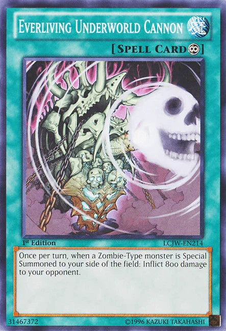 Everliving Underworld Cannon [LCJW-EN214] Common - for just $0.25! 