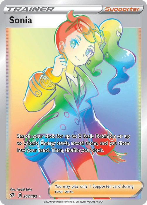 Sonia (203/192) [Sword & Shield: Rebel Clash] - for just $5! 