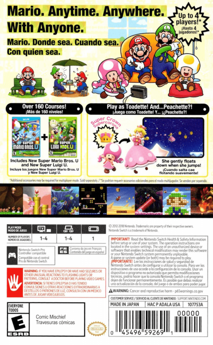 New Super Mario Bros U Deluxe – Nintendo Switch (NS) - for just $36.99! 