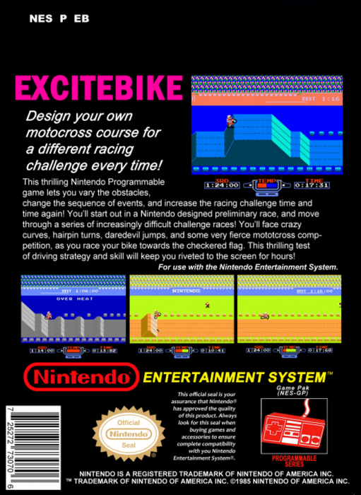 Excitebike [In Box] – Nintendo Entertainment System (NES) - for just $74.99! 