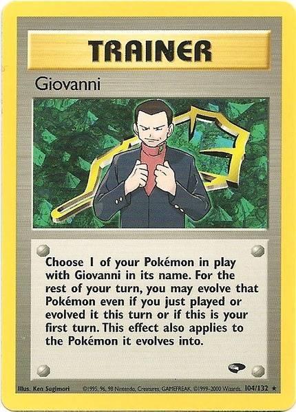 Giovanni (104/132) [Gym Challenge Unlimited] - for just $2.30! 