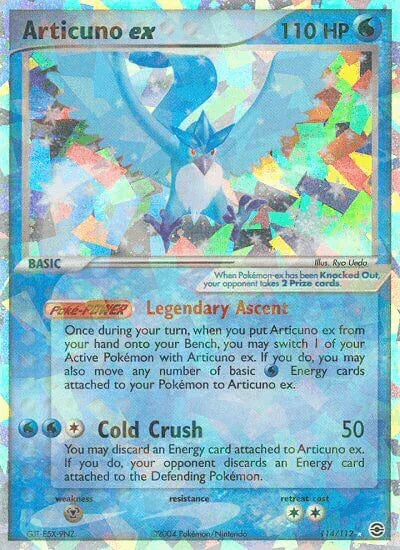 Articuno ex (114/112) [EX: FireRed & LeafGreen] - for just $67.30! 