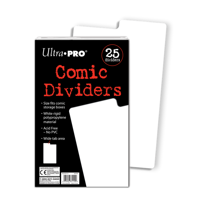 Ultra PRO: Comic Dividers (25ct) - for just $0! 