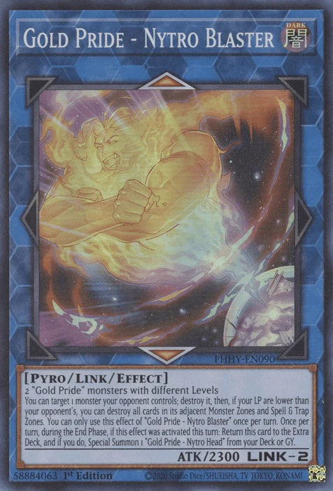 Gold Pride - Nytro Blaster [PHHY-EN090] Super Rare - for just $0.10! 