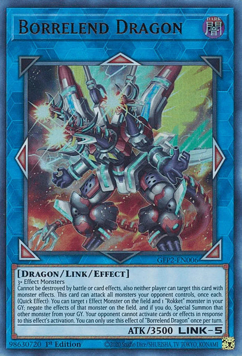 Borrelend Dragon [GFP2-EN006] Ultra Rare - for just $0.10! 