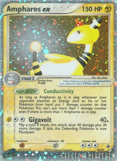 Ampharos ex (89/97) [EX: Dragon] - for just $81.50! 