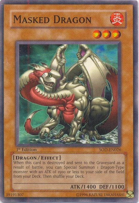 Masked Dragon [SOD-EN026] Common - for just $0.30! 