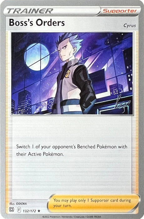 Boss's Orders (132/172) (Cyrus) (Cheryl Again - Sebastian Lashmet) [World Championships 2022] - for just $0.15! 