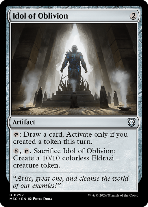 Idol of Oblivion (M3C-297) - Modern Horizons 3 Commander - for just $0.86! 