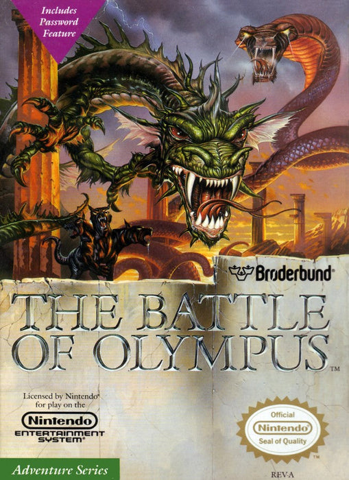 The Battle of Olympus  – Nintendo Entertainment System (NES) - for just $20.99! 