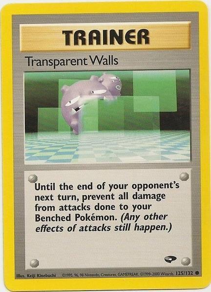 Transparent Walls (125/132) [Gym Challenge Unlimited] - for just $0.45! 