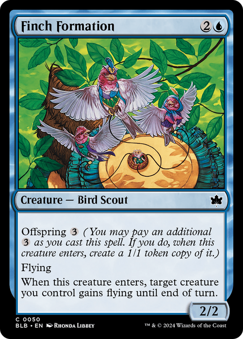 Finch Formation (BLB-050) - Bloomburrow - for just $0.01! 