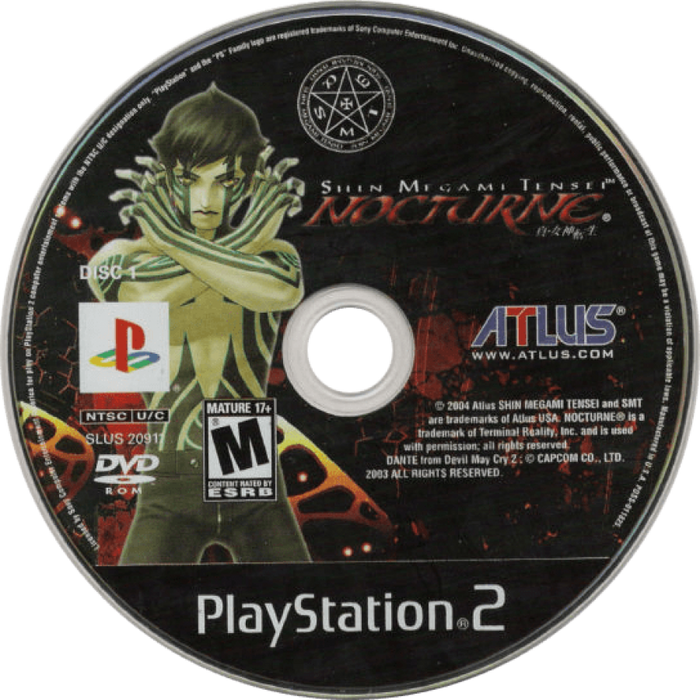 Shin Megami Tensei: Nocturne – PlayStation 2 (PS2) - for just $0! 