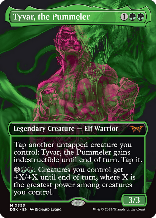 Tyvar, the Pummeler (DSK-353) - Duskmourn: House of Horror (Borderless) - for just $1.50! 