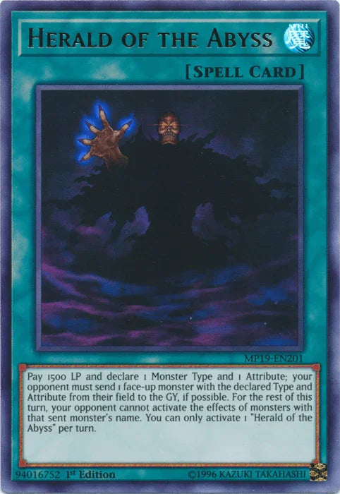 Herald of the Abyss [MP19-EN201] Ultra Rare - for just $0.20! 