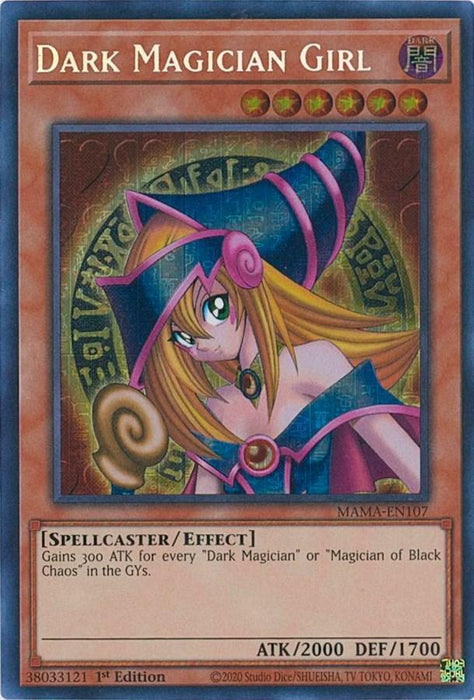 Dark Magician Girl [MAMA-EN107] Secret Pharaoh's Rare - for just $198.85! 