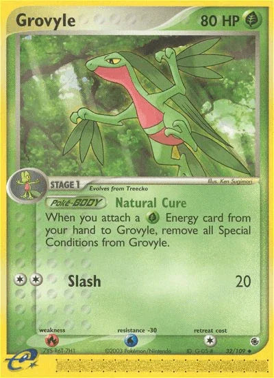 Grovyle (32/109) [EX: Ruby & Sapphire] - for just $1.55! 