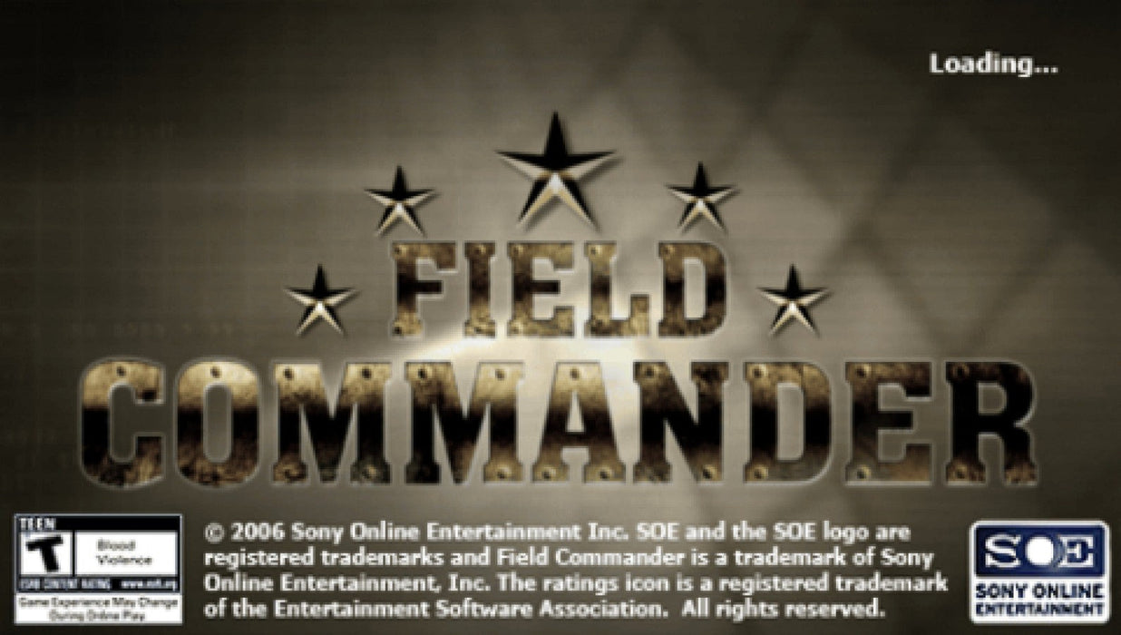 Field Commander – PlayStation Portable (PSP) - for just $6.99! 