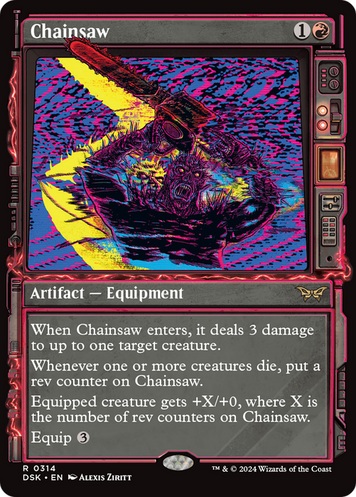 Chainsaw (DSK-314) - Duskmourn: House of Horror: (Showcase) - for just $0.19! 