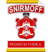 Snirmoff Vodka Single Self Adhesive Label - License and Royalty Free for Film Use - for just $3! 