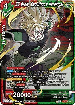 SS Broly, Evolution's Harbinger (P-336) [Tournament Promotion Cards] - for just $0.30! 