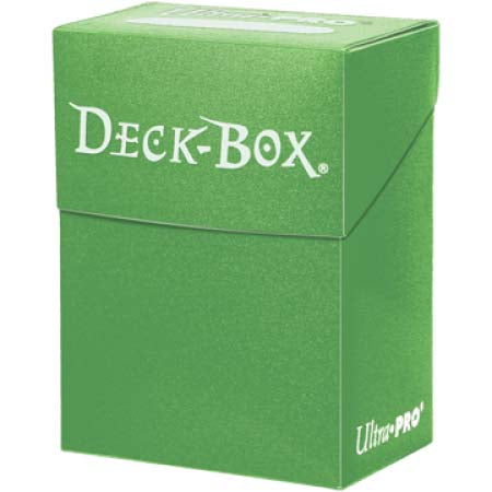 Ultra PRO: Deck Box - Solid Color (Light Green) - for just $0! 
