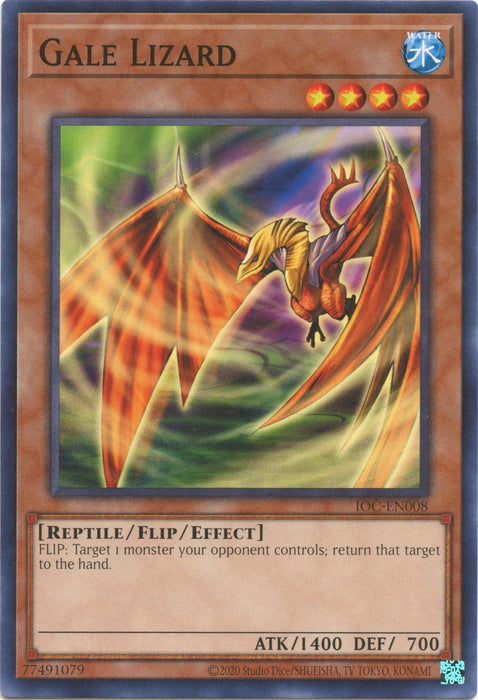 Gale Lizard (25th Anniversary) [IOC-EN008] Common - for just $0.10! 