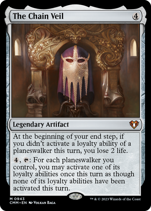 The Chain Veil (CMM-943) - Commander Masters - for just $1.54! 