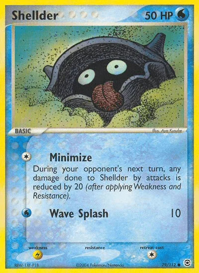 Shellder (79/112) [EX: FireRed & LeafGreen] - for just $0.40! 