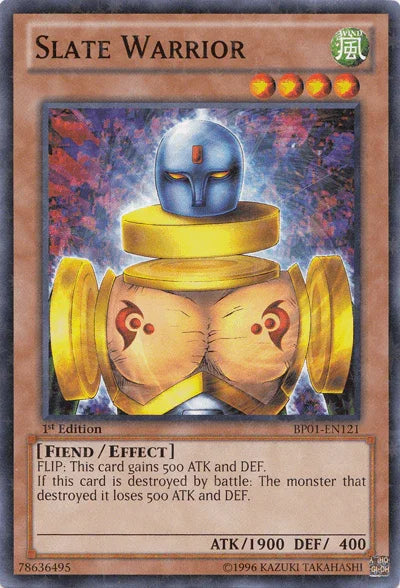 Slate Warrior [BP01-EN121] Starfoil Rare - for just $0.10! 