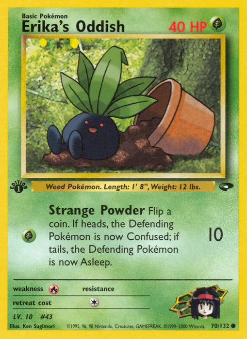 Erika's Oddish (70/132) [Gym Challenge 1st Edition] - for just $0.60! 