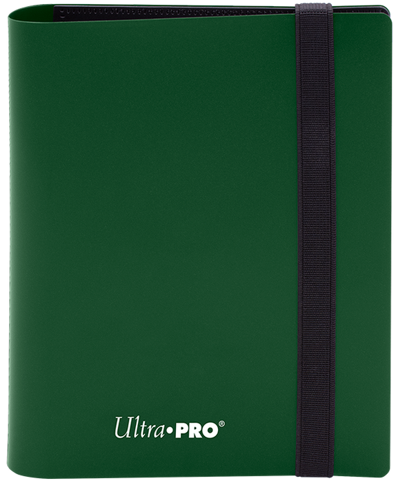 Ultra PRO: 2-Pocket PRO-Binder - Eclipse (Forest Green) - Just $0! Shop now at Retro Gaming of Denver