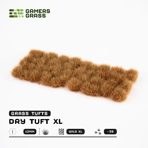 Gamers Grass Tufts: Dry Tuft XL 12mm- Wild XL - for just $7.55! 