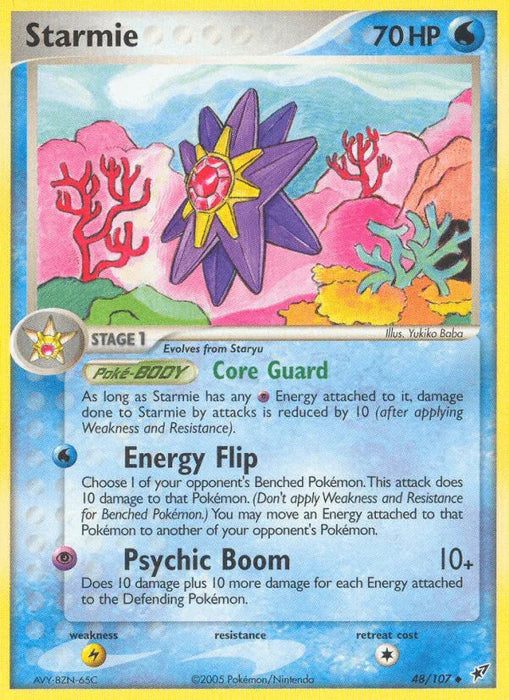 Starmie (48/107) [EX: Deoxys] - for just $1! 