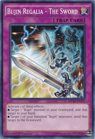 Bujin Regalia - The Sword [MP14-EN107] Common - for just $0.10! 