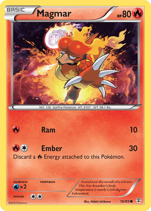 Magmar (16/83) [XY: Generations] - for just $0.10! 