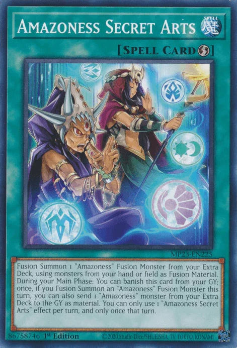 Amazoness Secret Arts [MP23-EN225] Common - for just $0.10! 