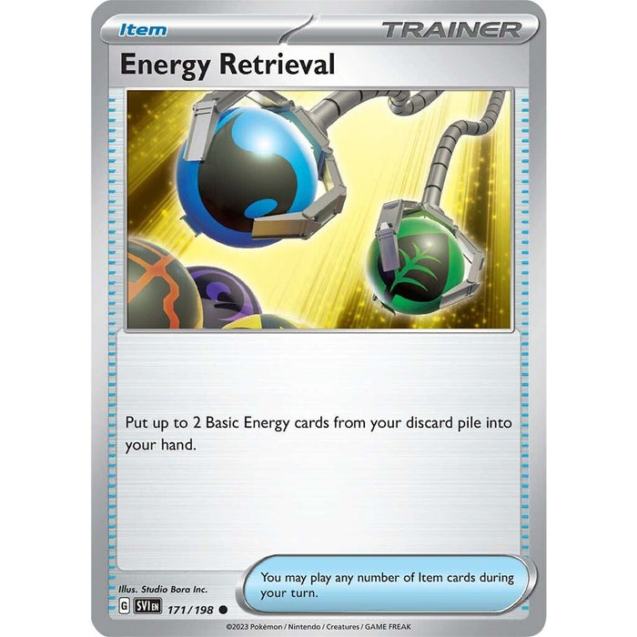 Energy Retrieval (171/198) [Scarlet & Violet: Base Set] - Just $0.05! Shop now at Retro Gaming of Denver