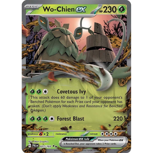 Wo-Chien ex (027/193) [Scarlet & Violet: Paldea Evolved] - Just $0.52! Shop now at Retro Gaming of Denver