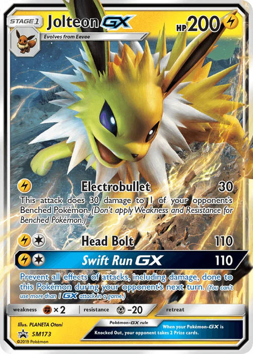 Jolteon GX (SM173) [Sun & Moon: Black Star Promos] - for just $3.95! 