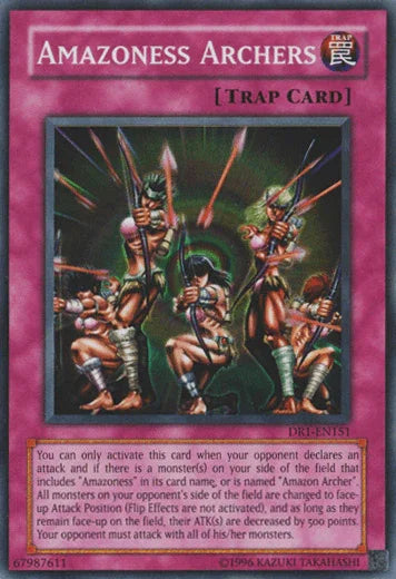 Amazoness Archers [DR1-EN151] Super Rare - for just $0.50! 