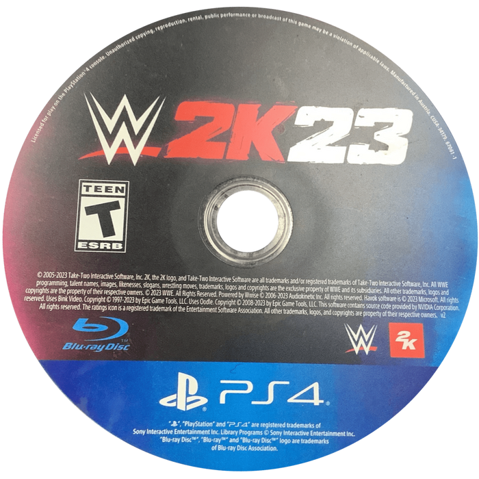 WWE 2K23 — PlayStation 4 (PS4) - for just $14.99! 