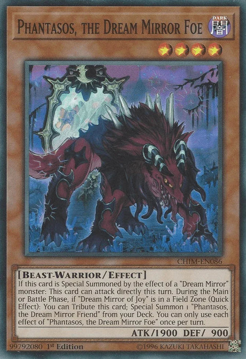 Phantasos, the Dream Mirror Foe [CHIM-EN086] Super Rare - for just $0.10! 