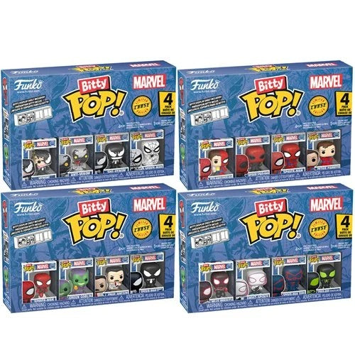 Funko Bitty Pop! Spider-Man Mini-Figure 4-Pack - Select Figure(s) - for just $14.98! 
