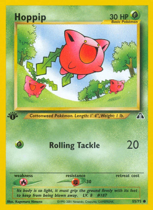 Hoppip (55/75) [Neo Discovery 1st Edition] - for just $0.35! 