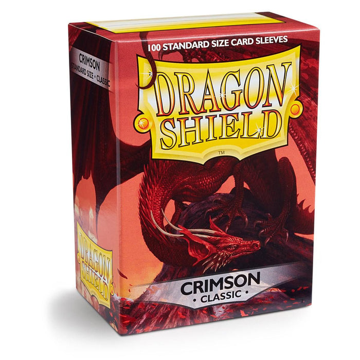 Dragon Shield: Standard 100ct Sleeves - Crimson (Classic) - Just $8.95! Shop now at Retro Gaming of Denver