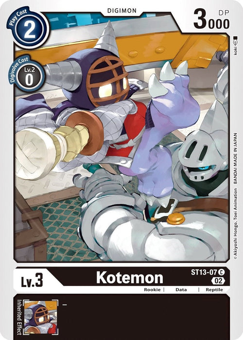 Kotemon [ST13-07] [Starter Deck: Ragnaloardmon] - Just $0.09! Shop now at Retro Gaming of Denver