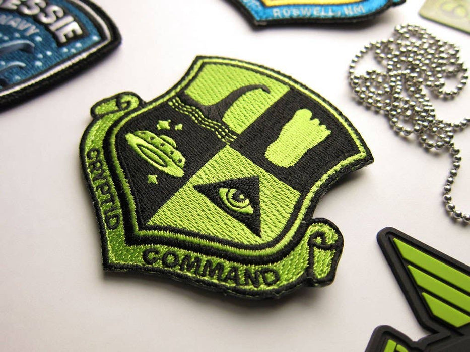 Cryptid Command Embroidered Patch: Iron-on - for just $9! 
